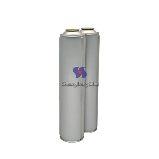 empty aerosol tin can