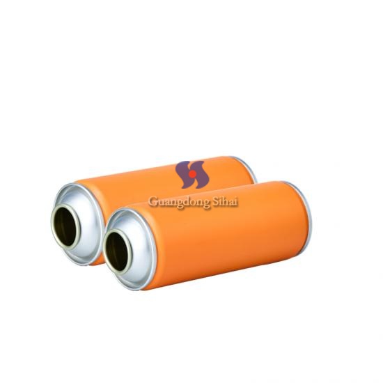 empty aerosol tin can