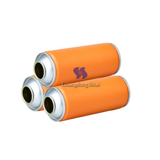 empty aerosol tin can