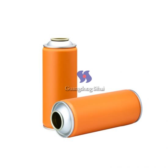 empty aerosol tin can
