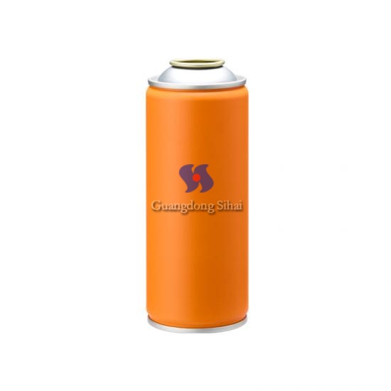 empty aerosol tin can