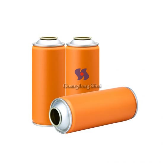 empty aerosol tin can