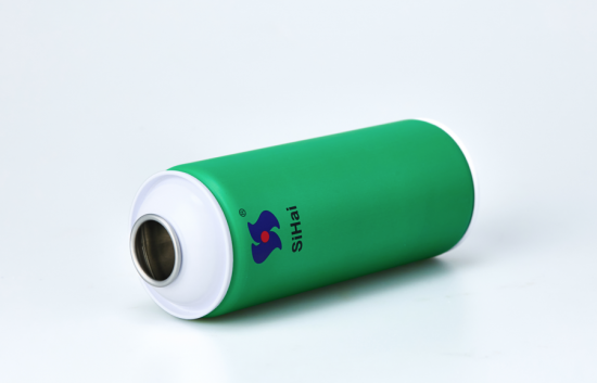 Empty Aerosol Tin Can
