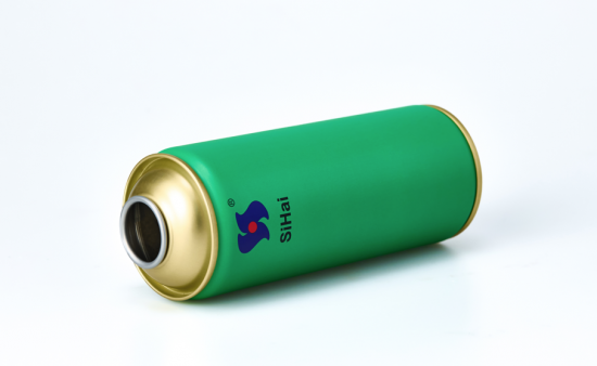 Empty Aerosol Tin Can