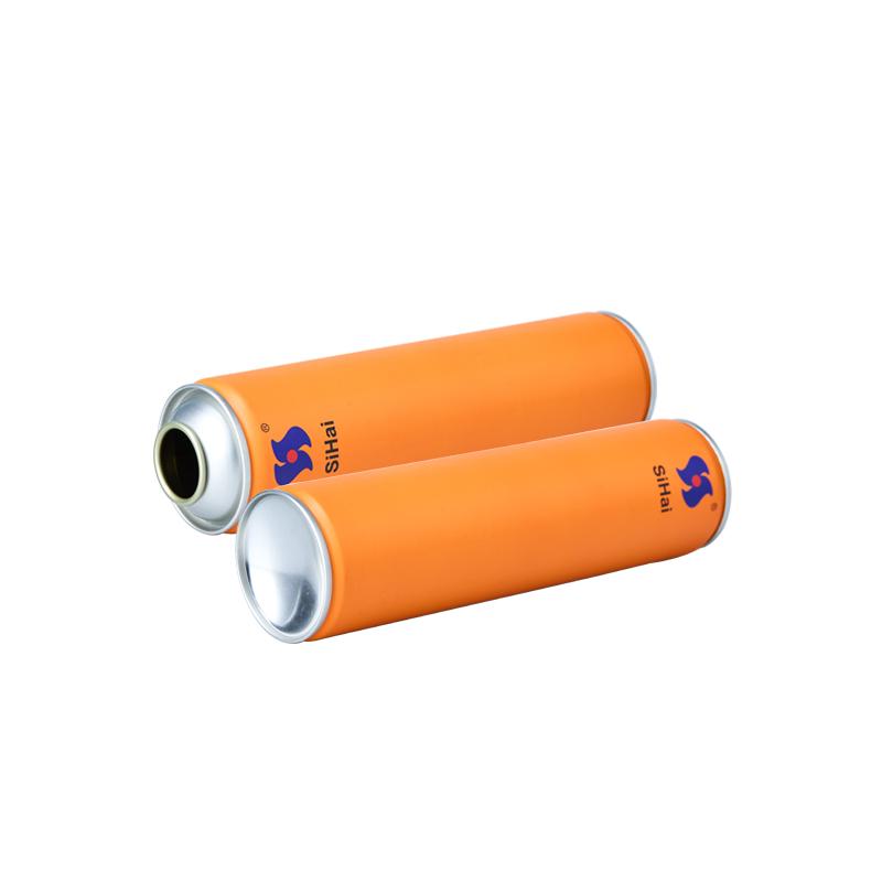 Hot Size 57mm Insecticide CMYK Printing Empty Aerosol Spray Metal Can with Inner Golden Lacquer