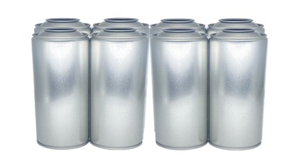 45/52/57/60/65/70mm Manufactured Spray Paint Can Necked-in Empty Spray Aerosol Tin Can