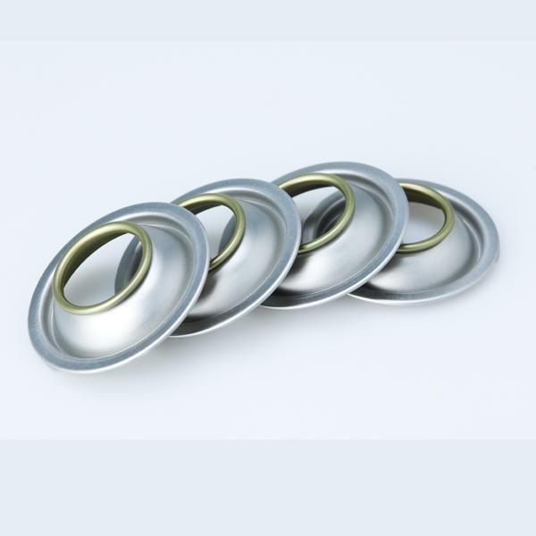 Wholesale Clear Lacquer Aerosol Tin Can Lids Components for Diameter 52mm Empty Aerosol Can