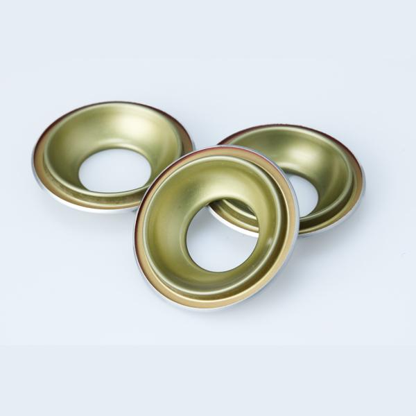 Wholesale Clear Lacquer Aerosol Tin Can Lids Components for Diameter 52mm Empty Aerosol Can