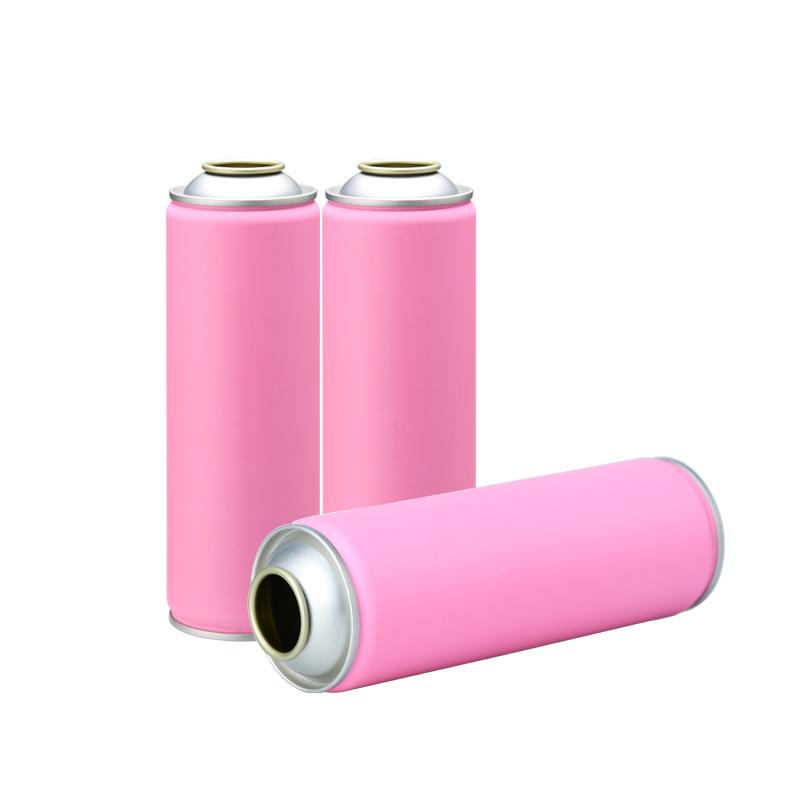 Aerosol Tin Can Factory Manufacturer Dimension 57x66mm Inside Golden Lacquer Pesticide Spray