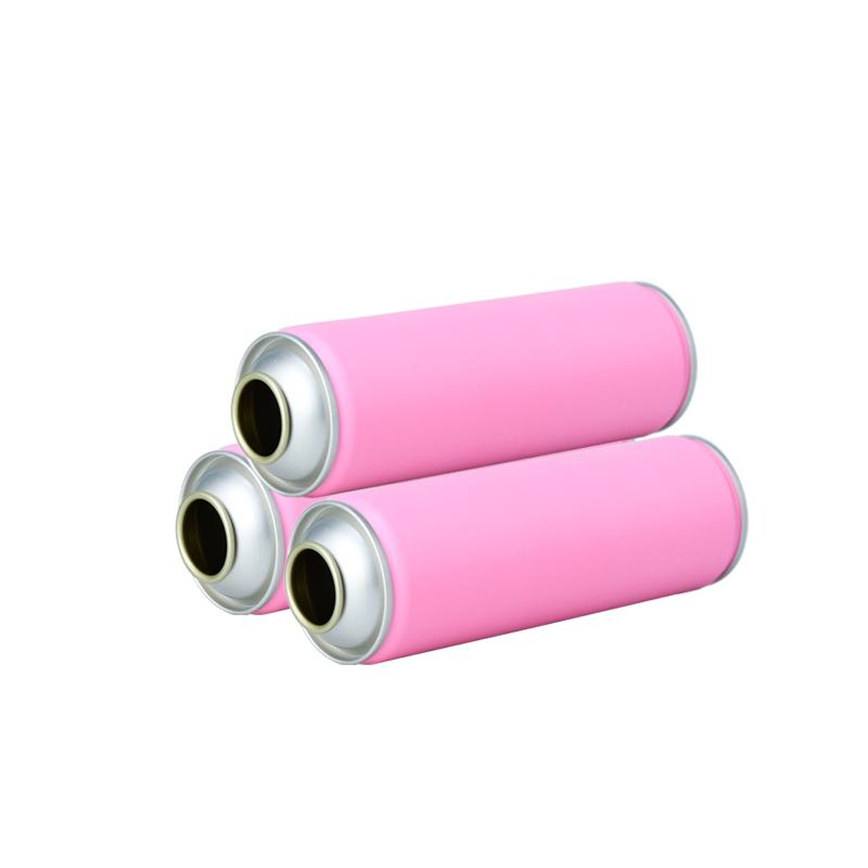 Aerosol Tin Can Factory Manufacturer Dimension 57x66mm Inside Golden Lacquer Pesticide Spray