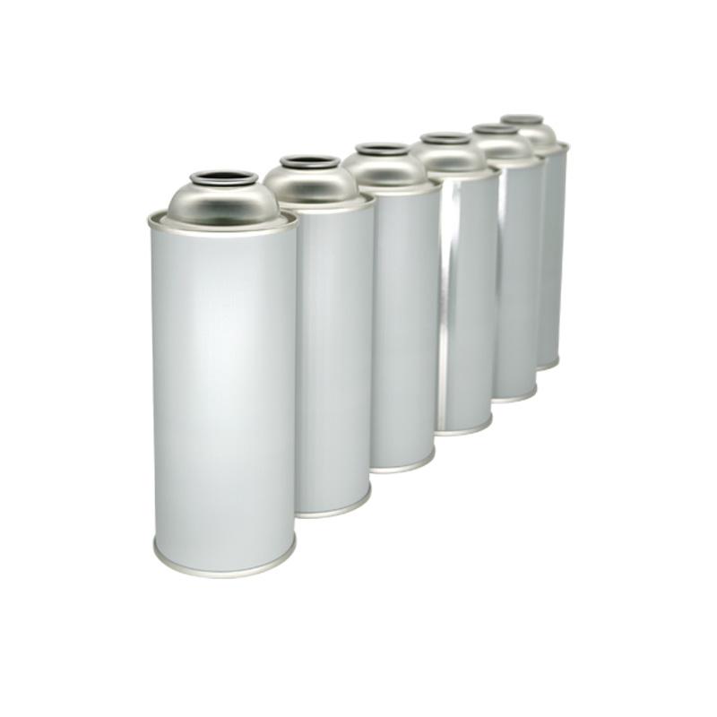 Refillable Empty Tinplate Cans 65mm Can 159mm Butane Gas 220g Aerosol Tin Can