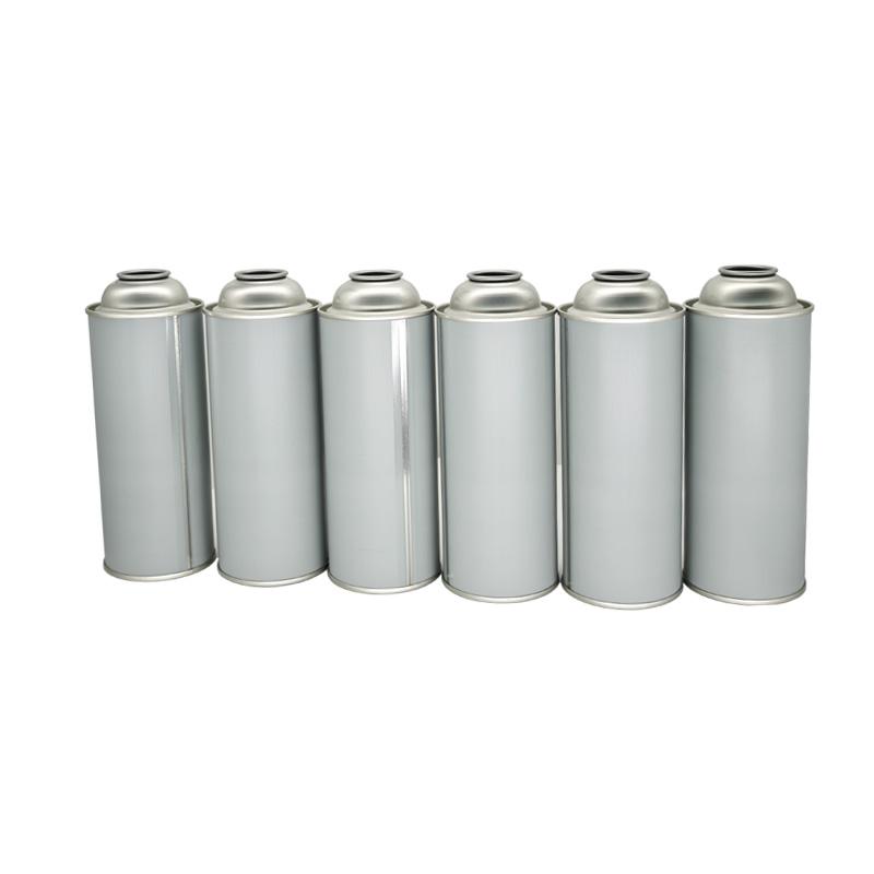 Refillable Empty Tinplate Cans 65mm Can 159mm Butane Gas 220g Aerosol Tin Can