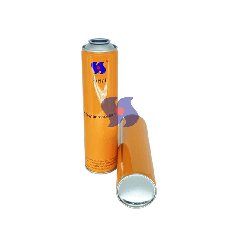 Necked-in Can Custom Logo 52mm Scratch Resistant Empty Aerosol Cans