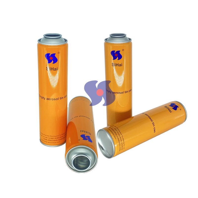 Necked-in Can Custom Logo 52mm Scratch Resistant Empty Aerosol Cans