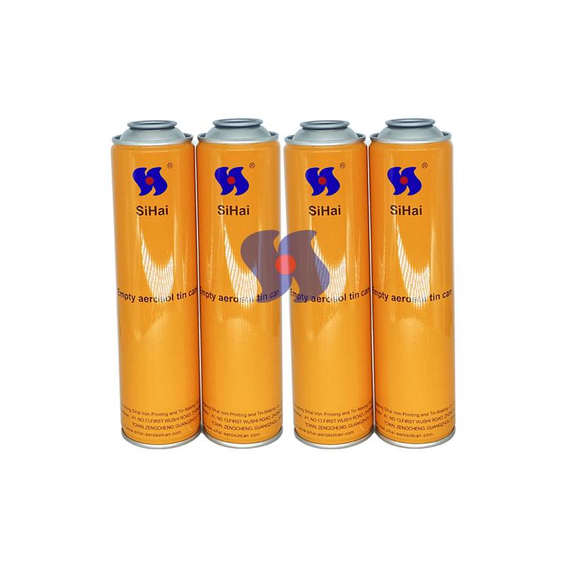 Necked-in Can Custom Logo 52mm Scratch Resistant Empty Aerosol Cans