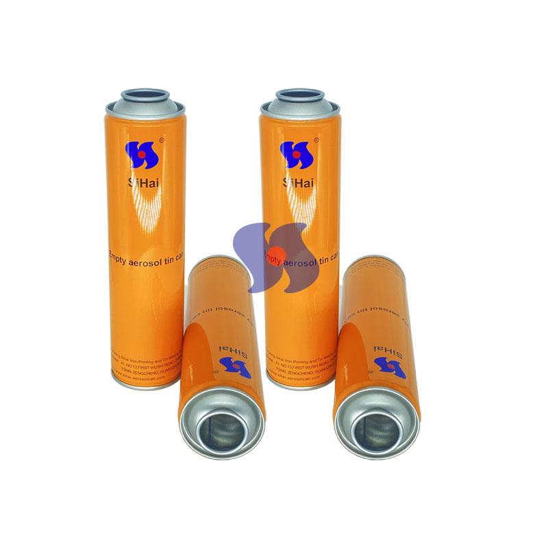 Necked-in Can Custom Logo 52mm Scratch Resistant Empty Aerosol Cans