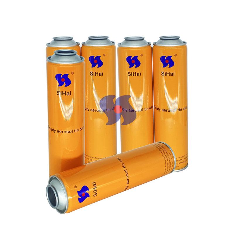 Necked-in Can Custom Logo 52mm Scratch Resistant Empty Aerosol Cans