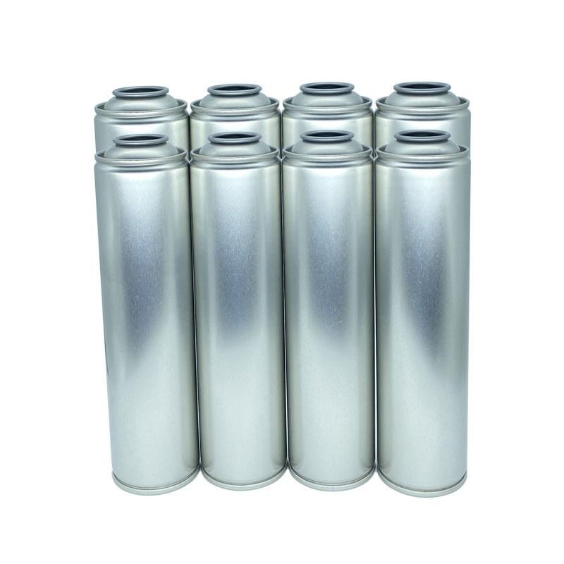 Good Quality 52x195mm Clear Lacquer Empty Aerosol Spray Tin Cans with Inner Lacquer