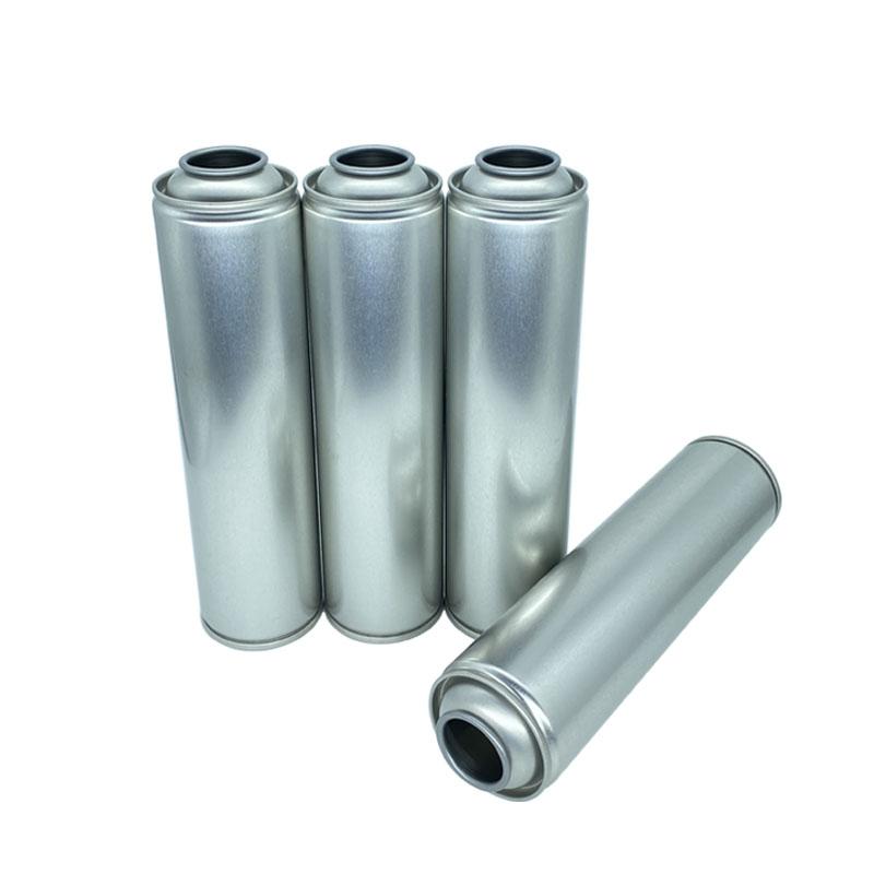 Good Quality 52x195mm Clear Lacquer Empty Aerosol Spray Tin Cans with Inner Lacquer