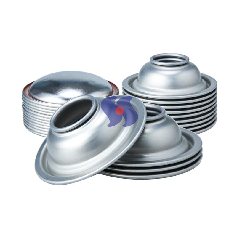 Diameter 70mm Clear Lacquer Can Lids Domes Aerosol Can Bottom for Aerosol Tin Can Components