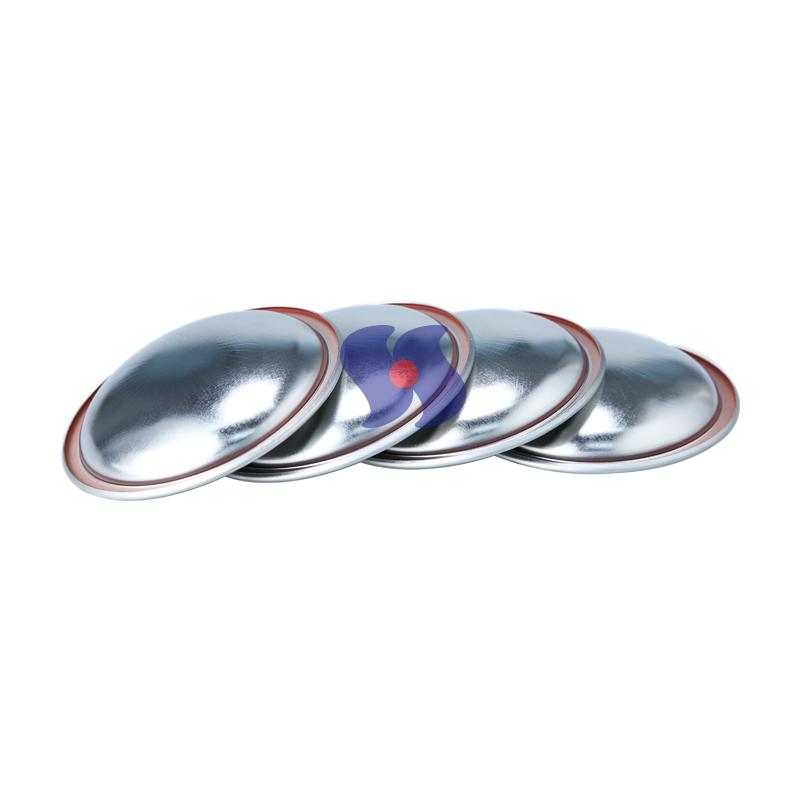 Diameter 70mm Clear Lacquer Can Lids Domes Aerosol Can Bottom for Aerosol Tin Can Components