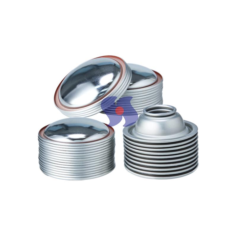 Wholesale Diameter 65mm Clear Lacquer/White Coating Can Lids Domes Aerosol Can Bottom for Aerosol Tin Can Components