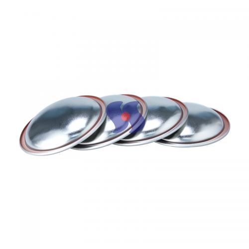 China OEM Dimension 70mm Tin Can Component Chemical ISO9001 Certified Factory Direct Sell Empty Aerosol Tin Can Top Bottom Manufacturer