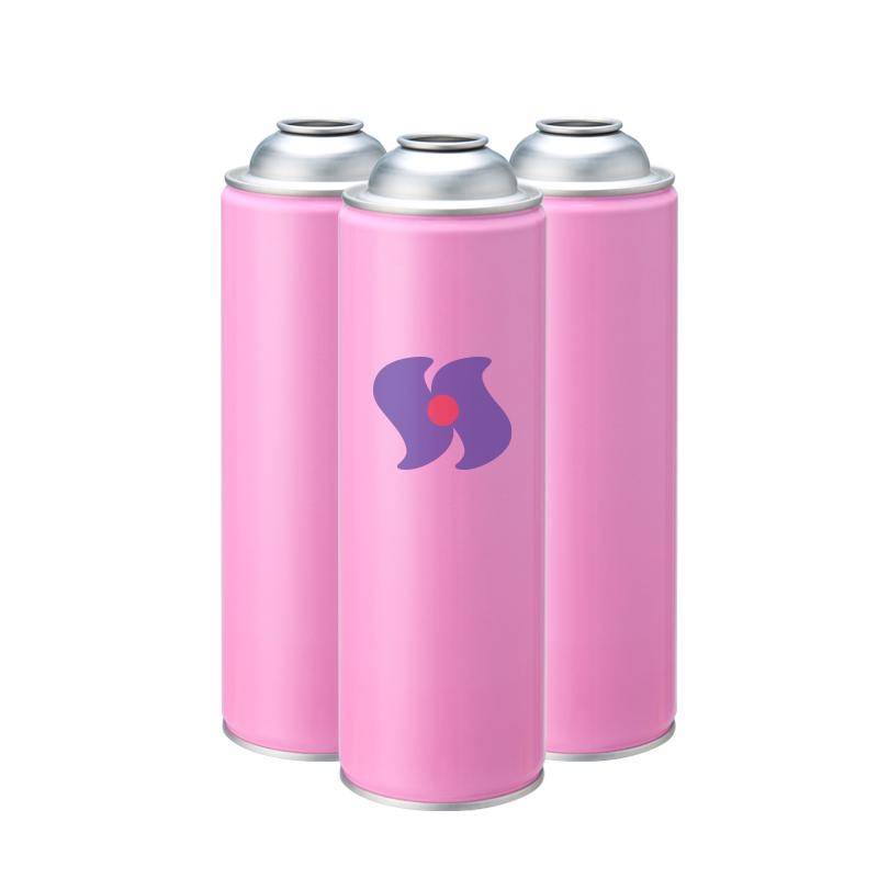 70x210mm CMYK Printing Car Care Empty Aerosol Tin Spray Can with Customized Logo
