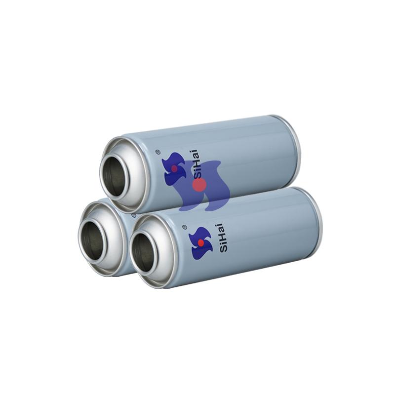 Necked-in Empty Aerosol Tin Can Spray Can Custom