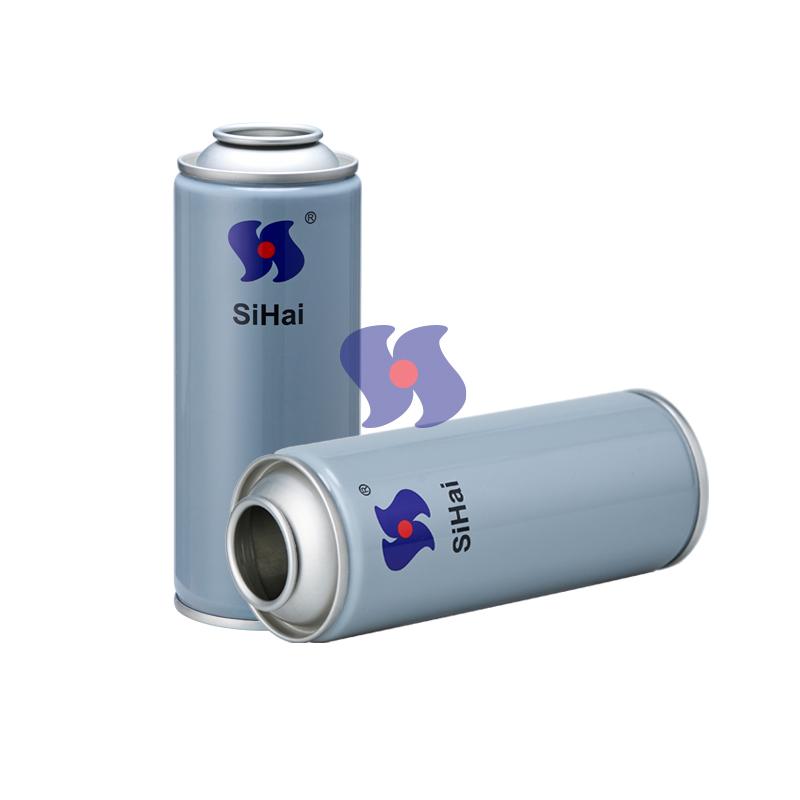 Necked-in Empty Aerosol Tin Can Spray Can Custom
