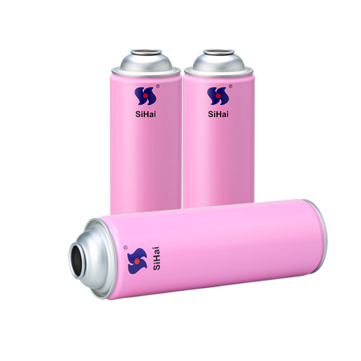  The common sizes of tinplate aerosol cans