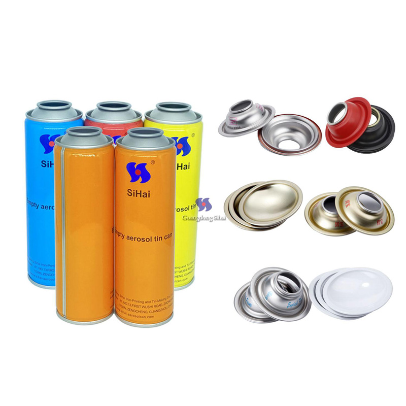 Application of empty aerosol tin cans in automotive aerosols products