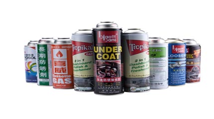 Guangdong Sihai Company Supply Super High Pressure Aerosol Tin Cans