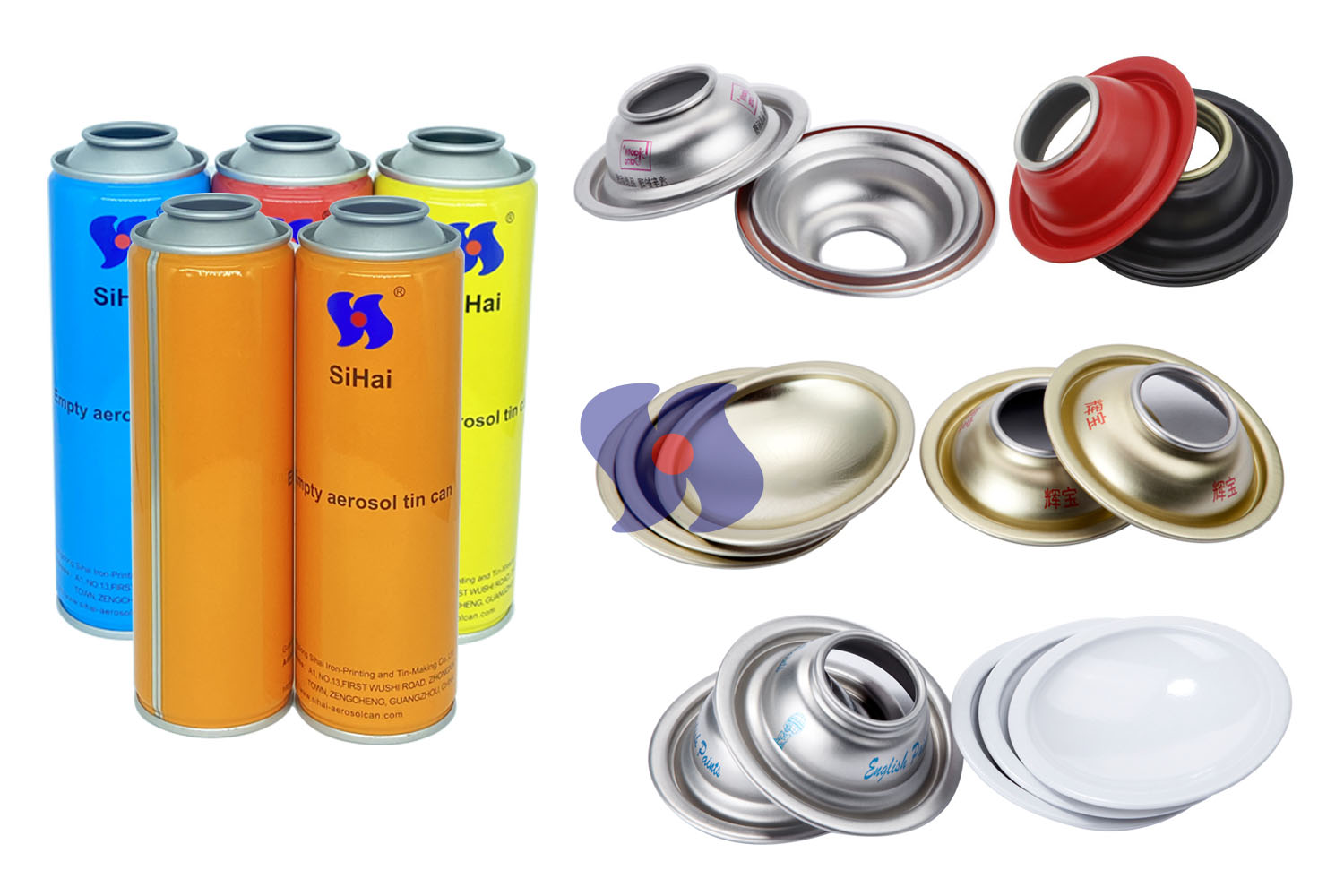 Application of empty aerosol tin cans in automotive aerosols products