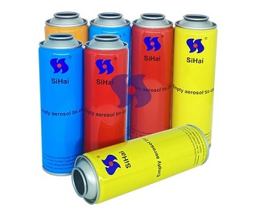 Applications of 3-piece empty aerosol tin cans